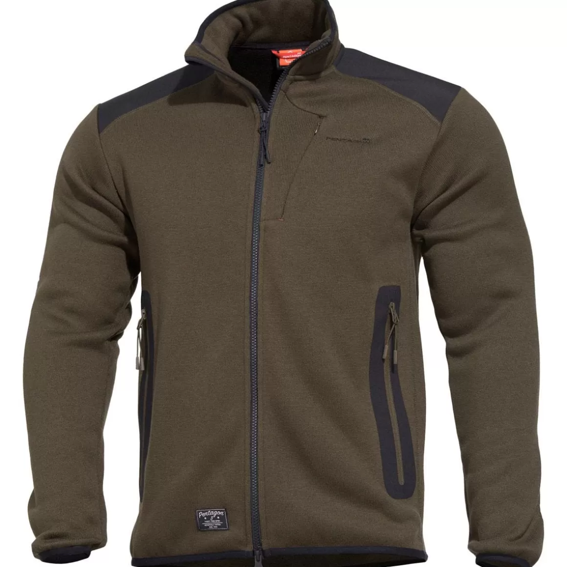 Flyye Industries Sweatshirts>Pentagon Amintor Tactical Sweater Terra Brown