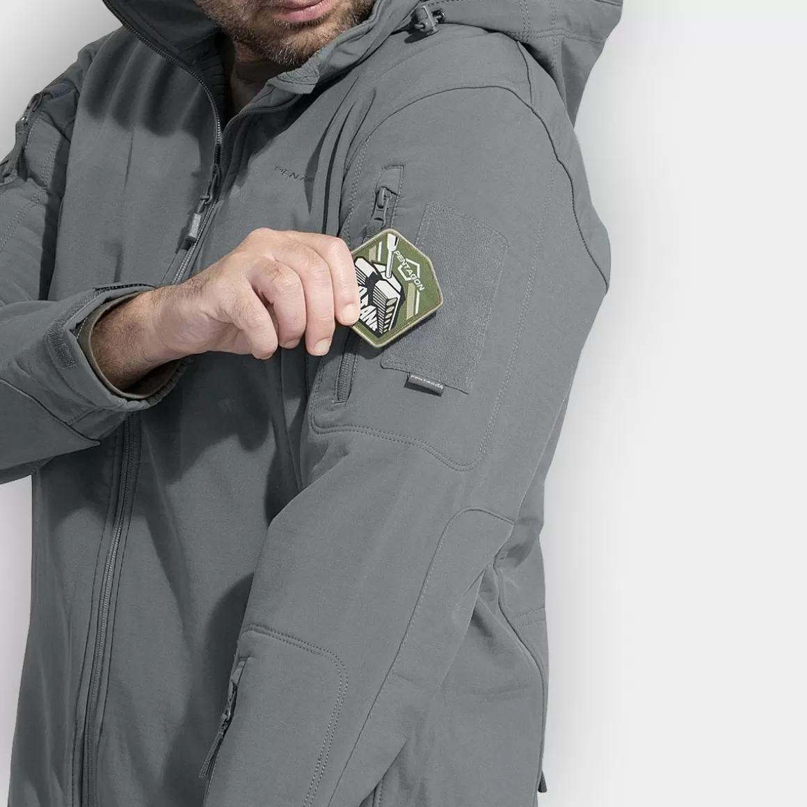 Pentagon Jackets & Coats> Artaxes Softshell Jacket Wolf Grey