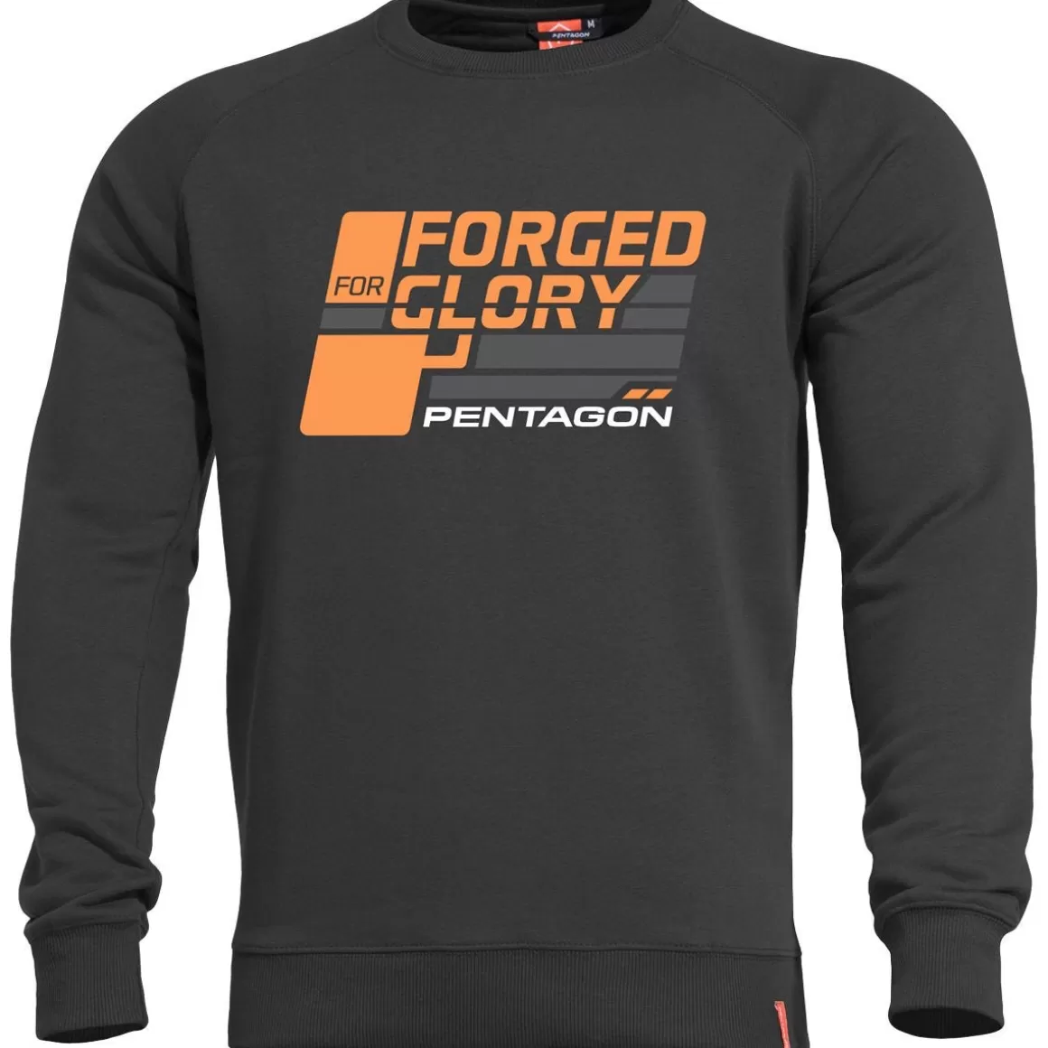 Flyye Industries Sweatshirts>Pentagon Hawk Sweater Forged For Glory Black