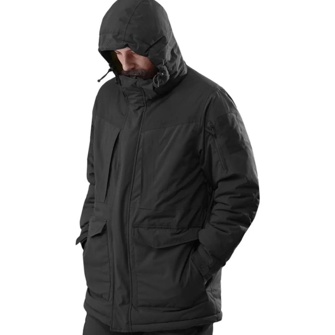 Direct Action Waterproofs>Pentagon H.C.P. Parka Black