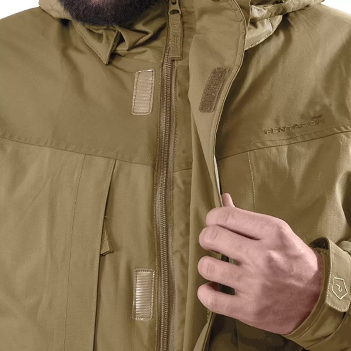 Maxpedition Waterproofs>Pentagon H.C.P. Parka Coyote