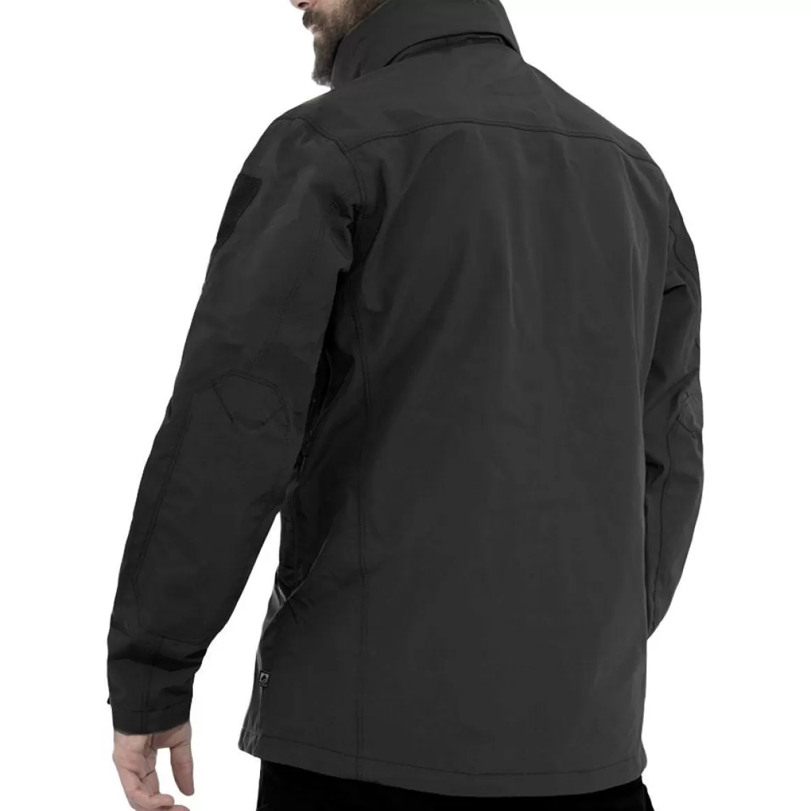 Direct Action Waterproofs>Pentagon Hurricane Shell Jacket Black