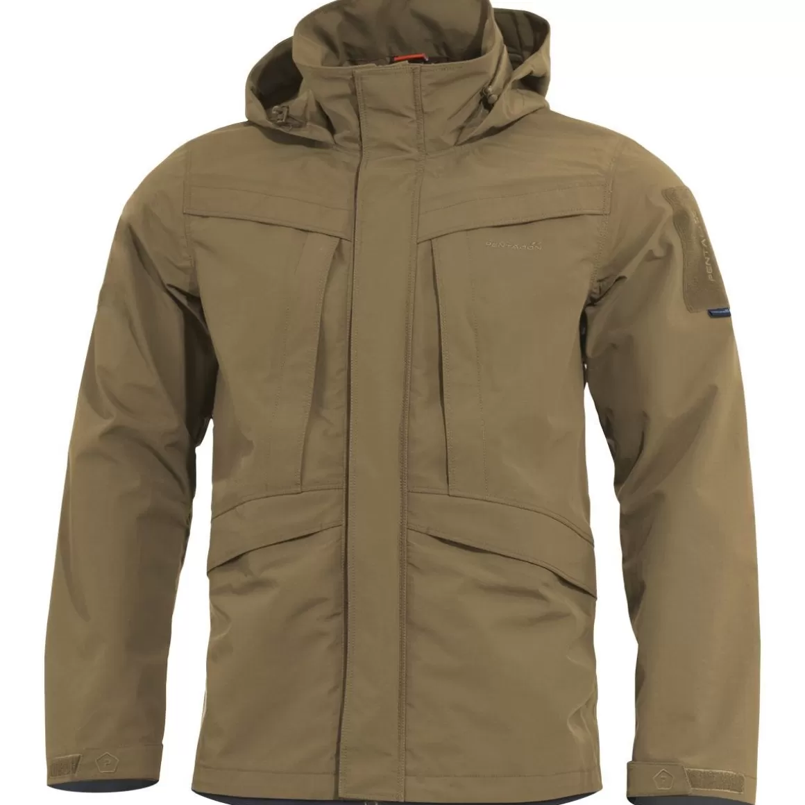 Maxpedition Waterproofs>Pentagon Hurricane Shell Jacket Coyote
