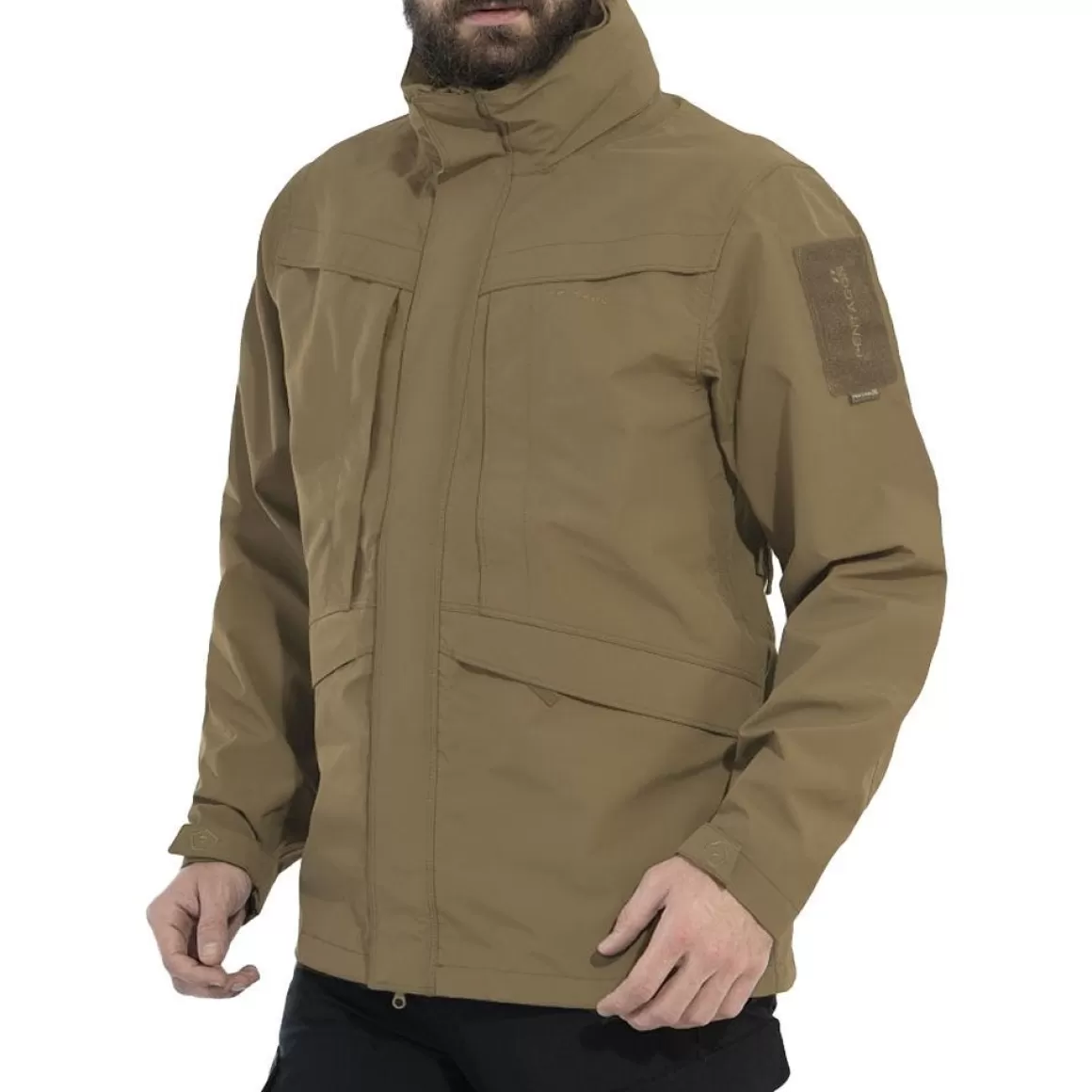 Maxpedition Waterproofs>Pentagon Hurricane Shell Jacket Coyote