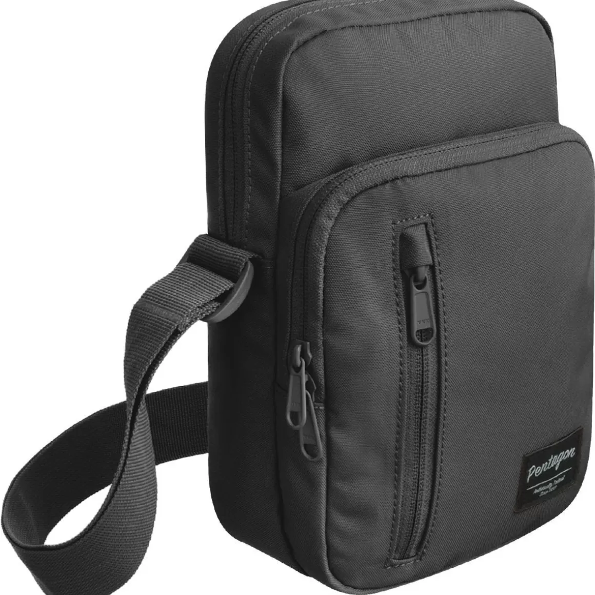 Pentagon Shoulder Bags> Kleos Messenger Bag Black