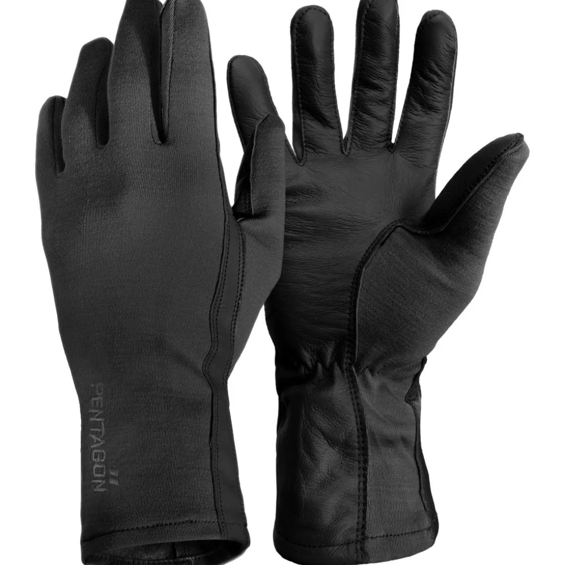 Pentagon Gloves> Long Cuff Pilot Gloves Black