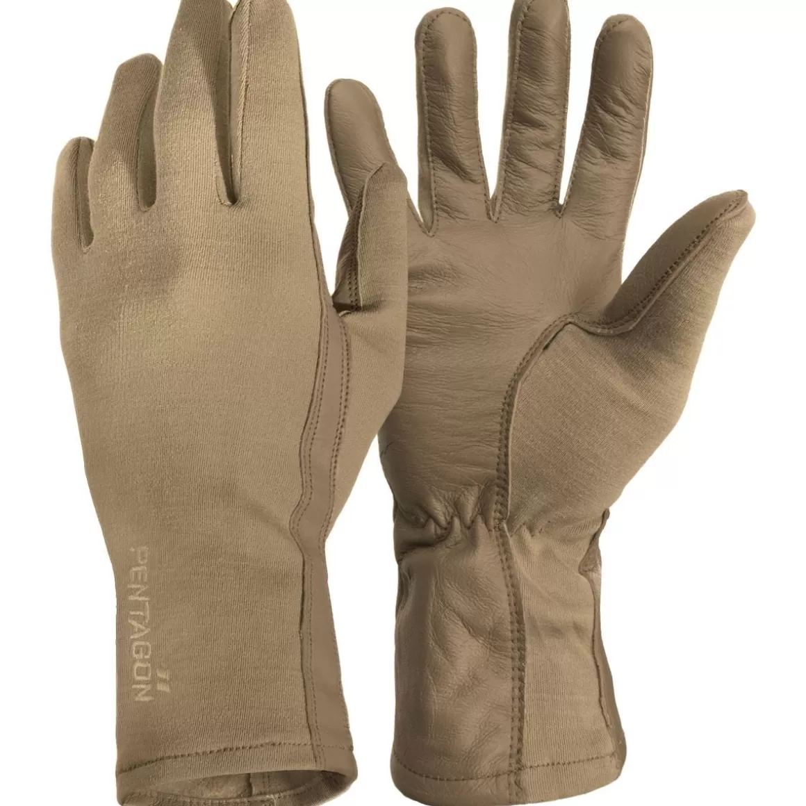 Pentagon Gloves> Long Cuff Pilot Gloves Coyote