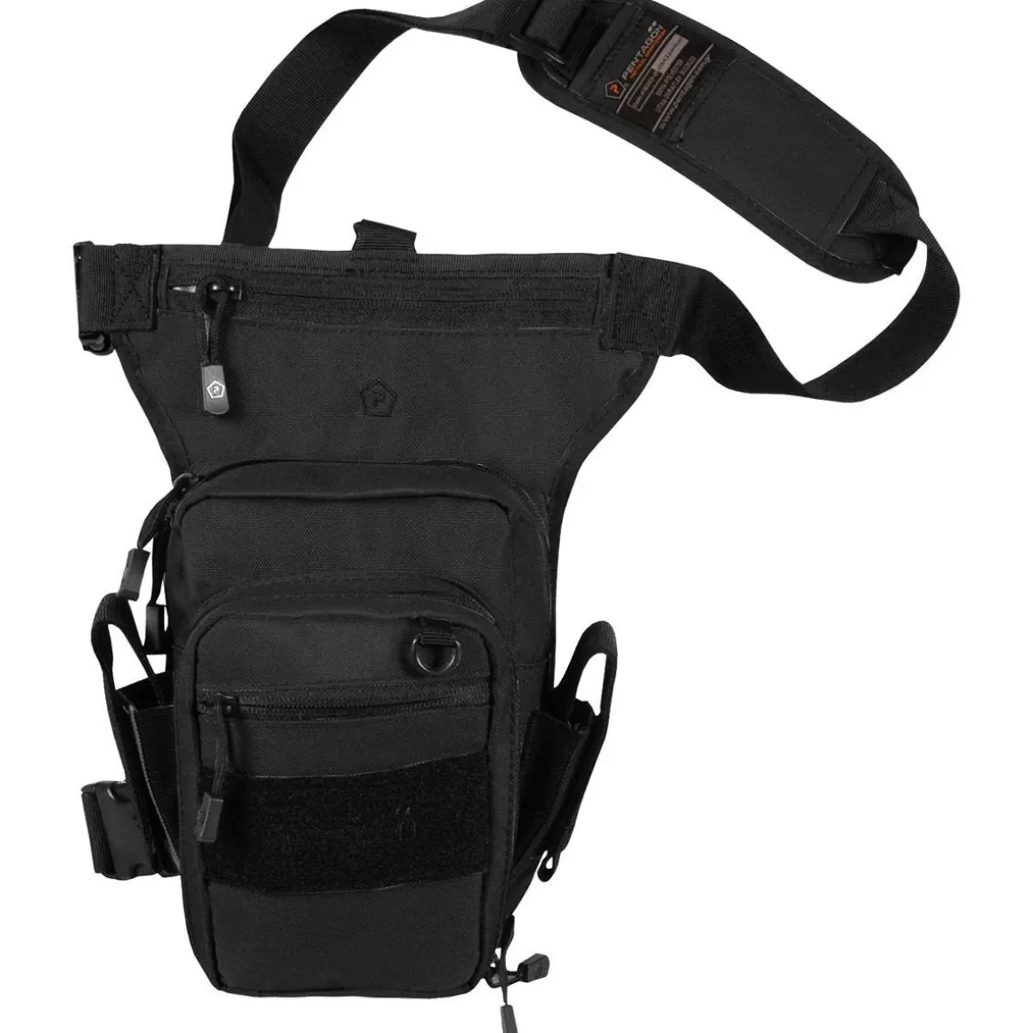 Pentagon Waist Packs> Max-S 2.0 Gun Pouch Black