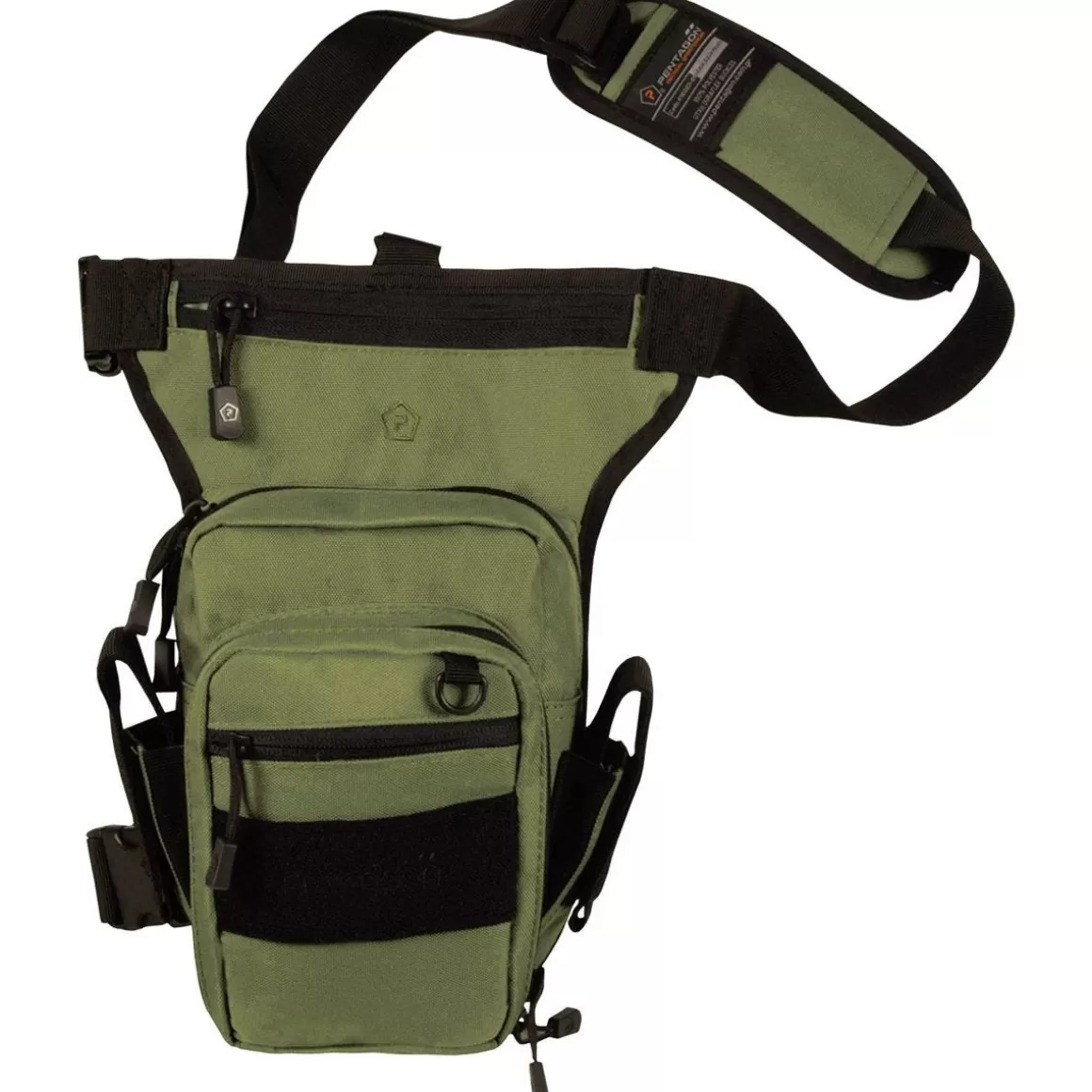 Pentagon Waist Packs> Max-S 2.0 Gun Pouch Olive Green