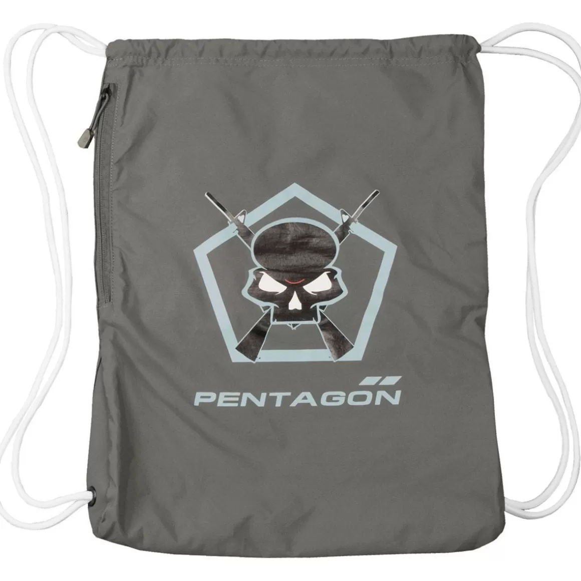 Pentagon Backpacks & Rucksacks> Moho Gym Bag Skull Stamp Cinder Grey