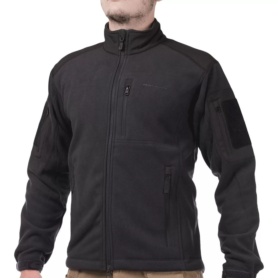 Pentagon Fleeces> Perseus Fleece Jacket 2.0 Black