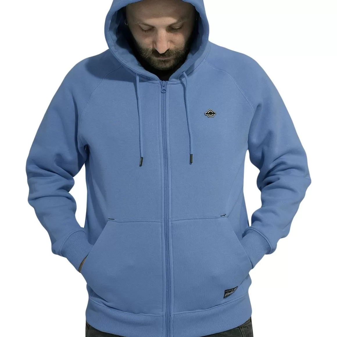 Flyye Industries Sweatshirts>Pentagon Phaeton Zipped Hoodie Dawn Blue