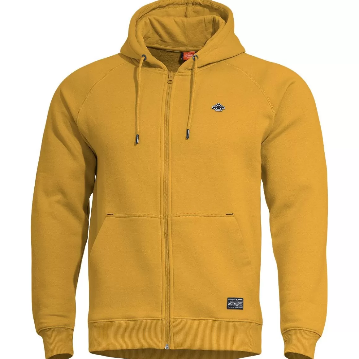 Viper Sweatshirts>Pentagon Phaeton Zipped Hoodie Tuscan Yellow