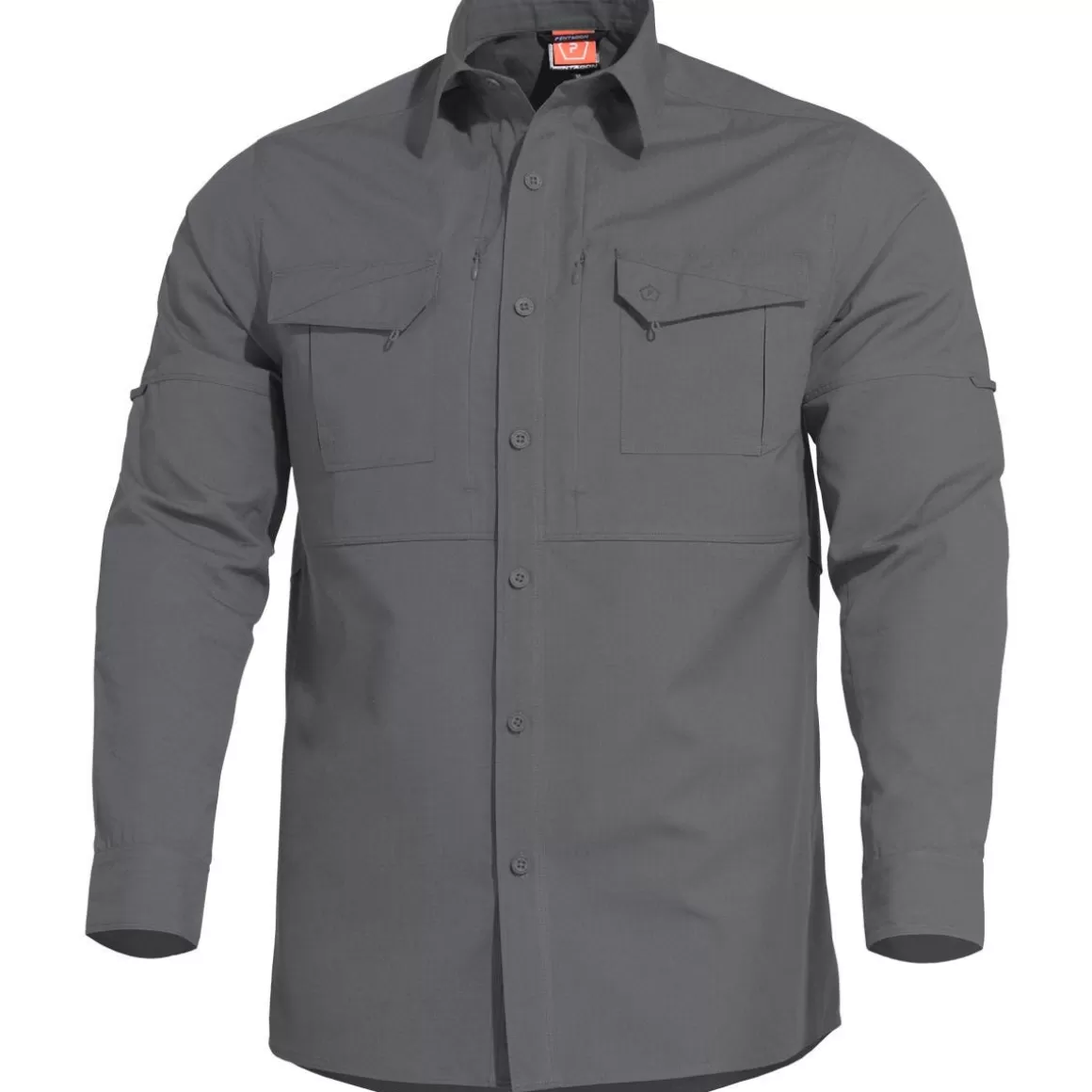 First Tactical Shirts>Pentagon Plato Tactical Shirt Wolf Grey