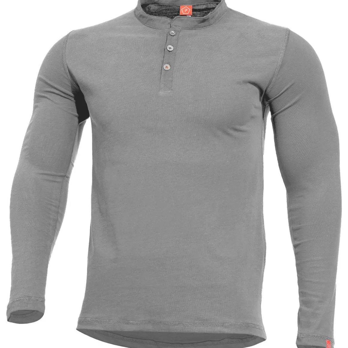 Pentagon Sweatshirts> Romeo Henley Shirt Melange