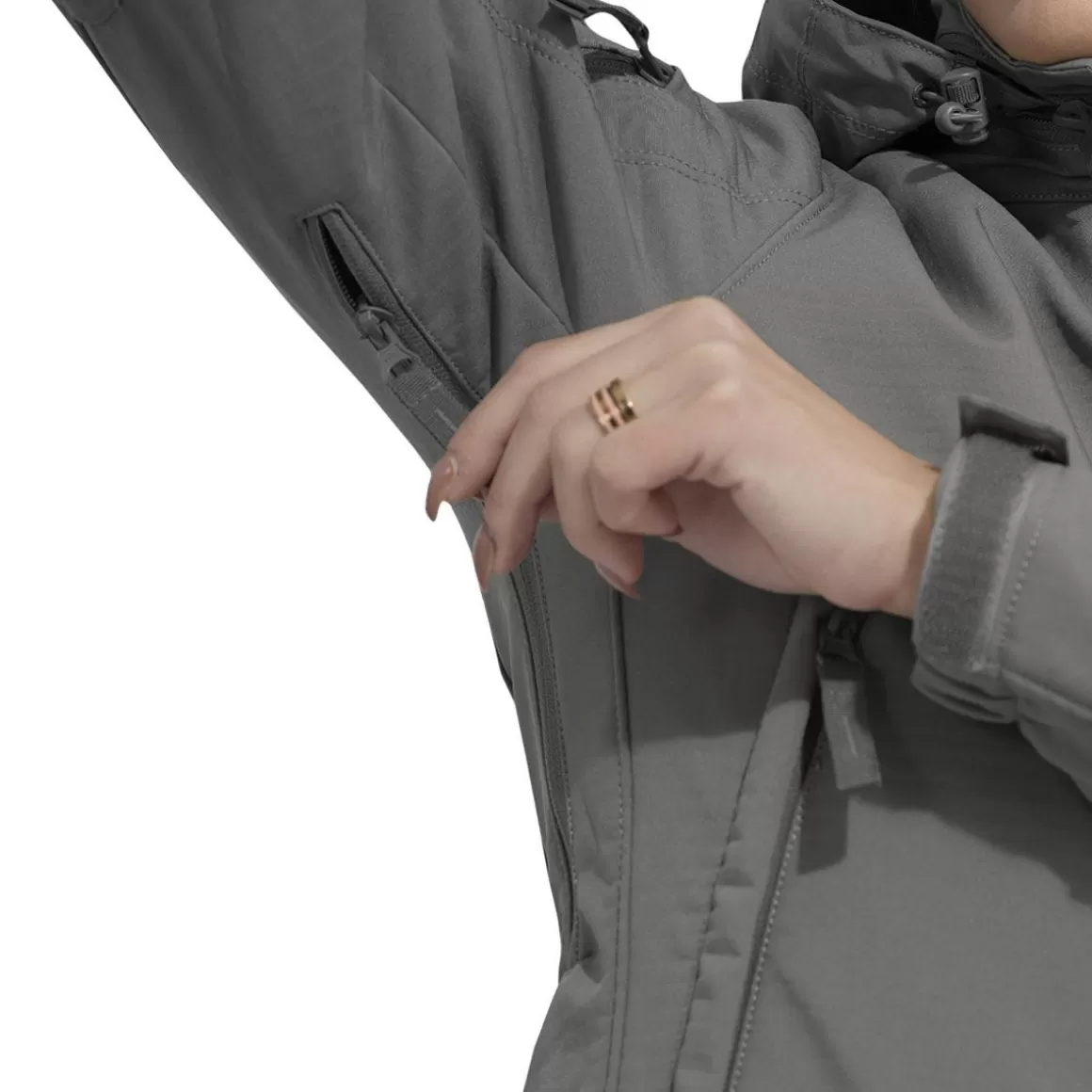 Wisport Jackets>Pentagon Women's Artaxes Jacket Wolf Grey