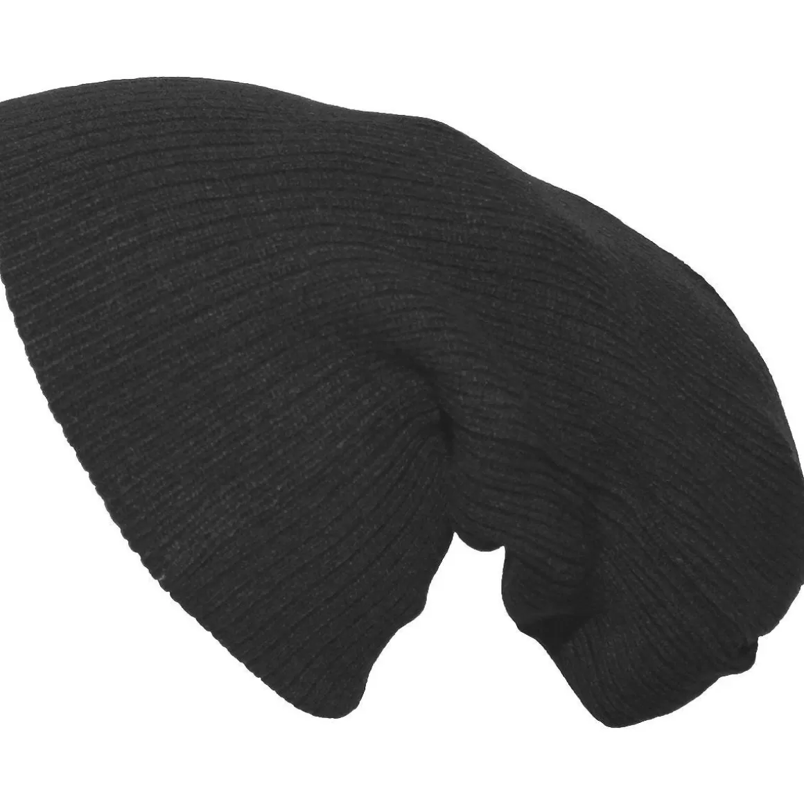 Wisport Headwear>Pro Company Extra Long Knitted Beanie Hat Black