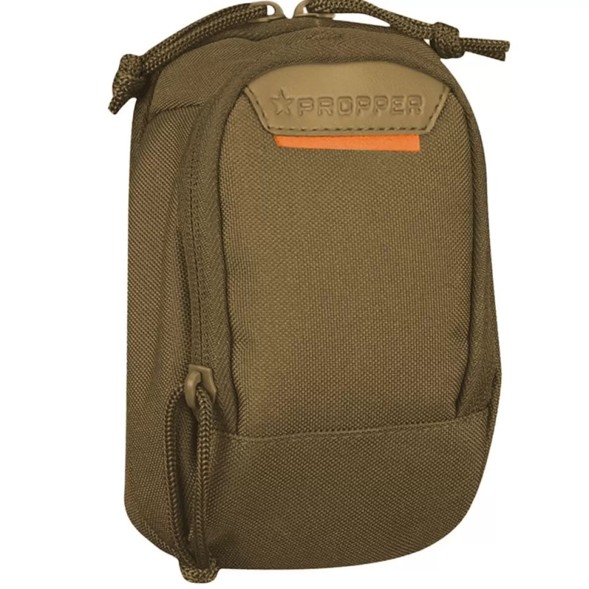 Propper Other Pouches> 7X4 Two Pocket Media Pouch With Molle Coyote