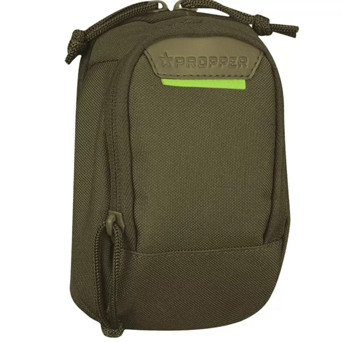 Propper Other Pouches> 7X4 Two Pocket Media Pouch With Molle Olive