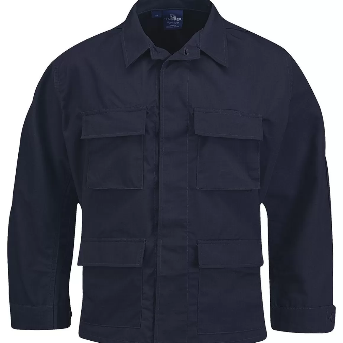 Flyye Industries Combat Uniforms>Propper Bdu Coat Polycotton Ripstop Dark Navy