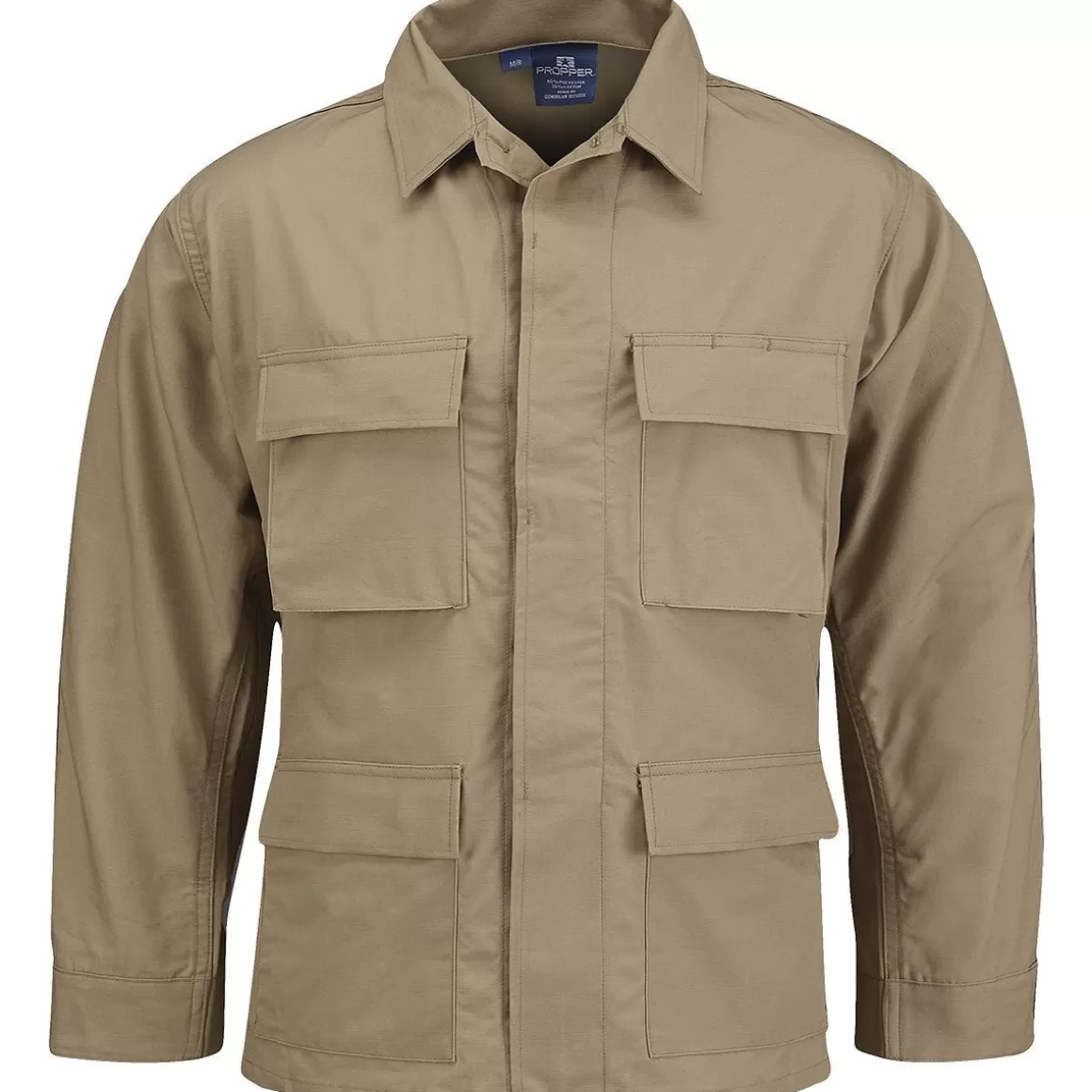 Viper Combat Uniforms>Propper Bdu Coat Polycotton Ripstop Khaki