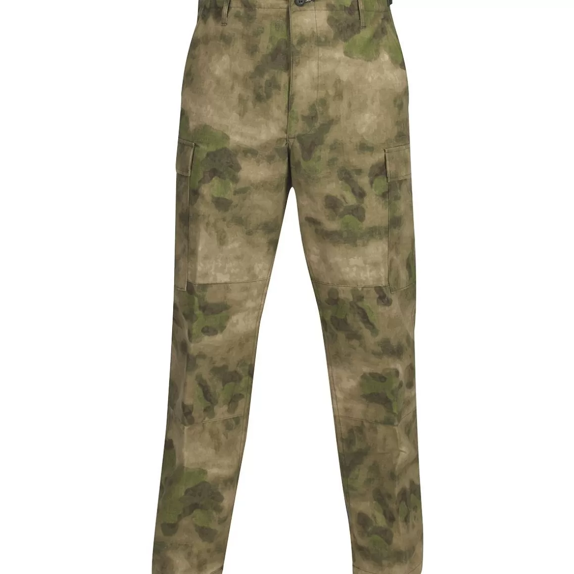 Flyye Industries Combat Uniforms>Propper Bdu Trousers Button Fly Polycotton Ripstop A-Tacs Fg