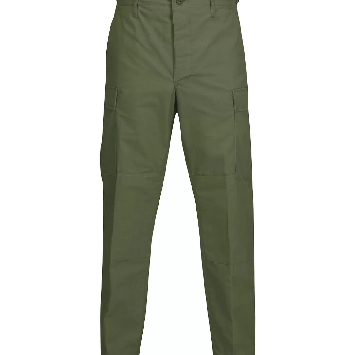 Propper Trousers> Bdu Trousers Button Fly Polycotton Ripstop Olive Green