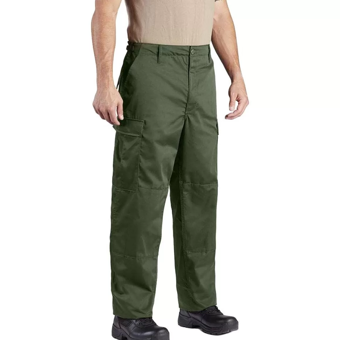 Propper Trousers> Bdu Trousers Button Fly Polycotton Twill Olive