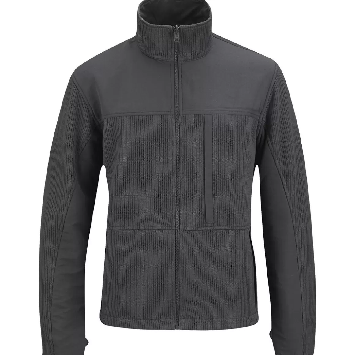 Viper Sweatshirts>Propper Full Zip Tech Sweater Charcoal