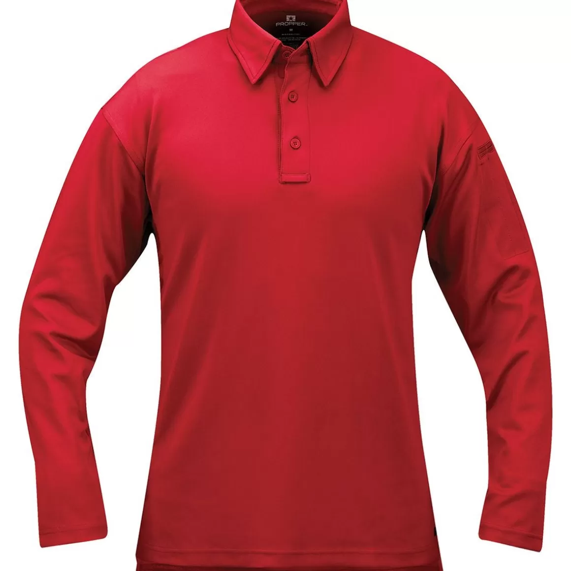 Propper T-Shirts & Vests> I.C.E. Men's Performance Long Sleeve Polo Red