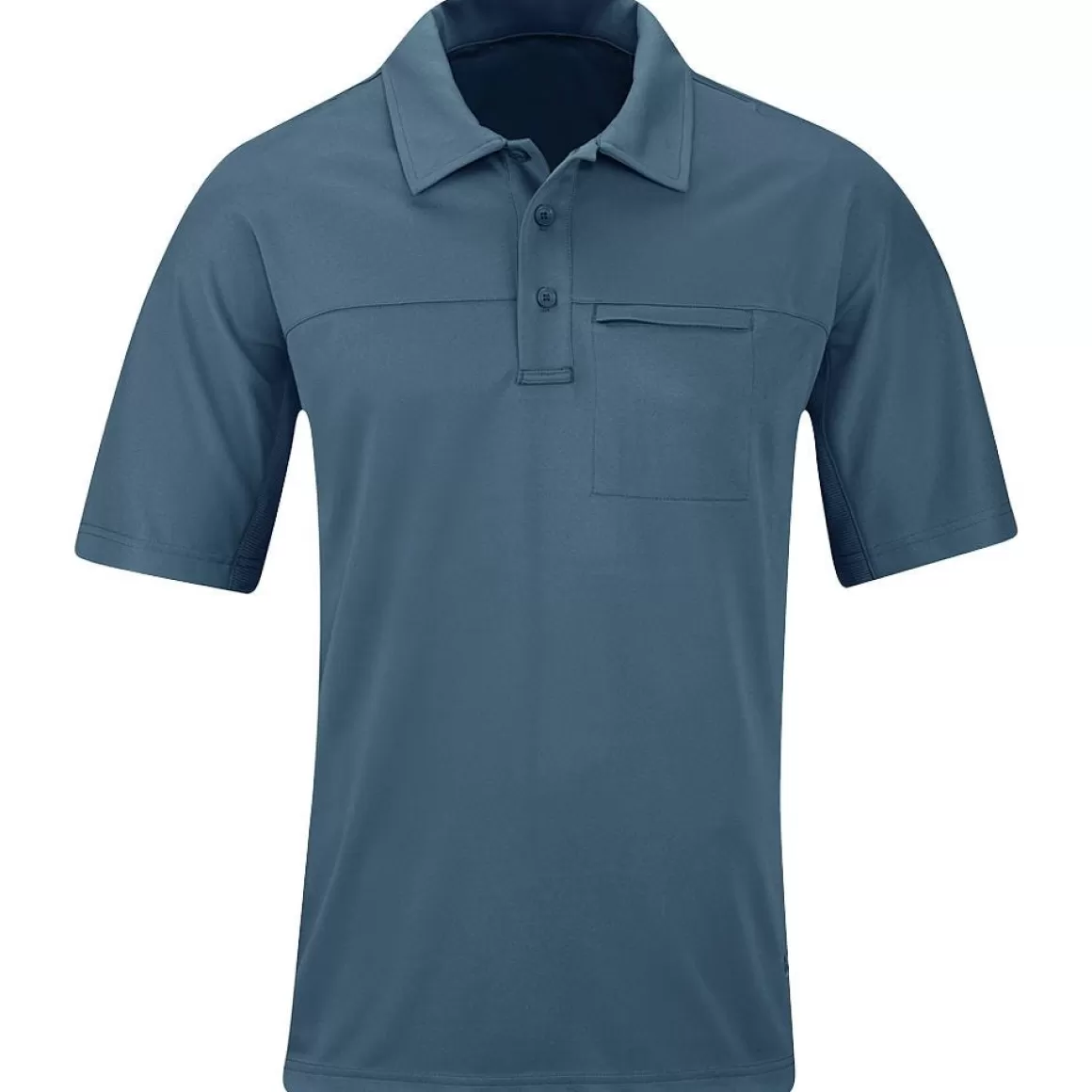 Propper T-Shirts & Vests> Men's Hlx Polo Short Sleeve Steel Blue