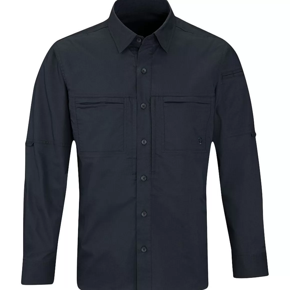 Flyye Industries Shirts>Propper Men's Hlx Shirt Long Sleeve Lapd Navy