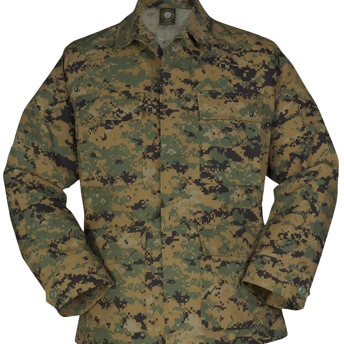 Forvert Combat Uniforms>Propper Uniform Bdu Coat Polycotton Ripstop Digital Woodland