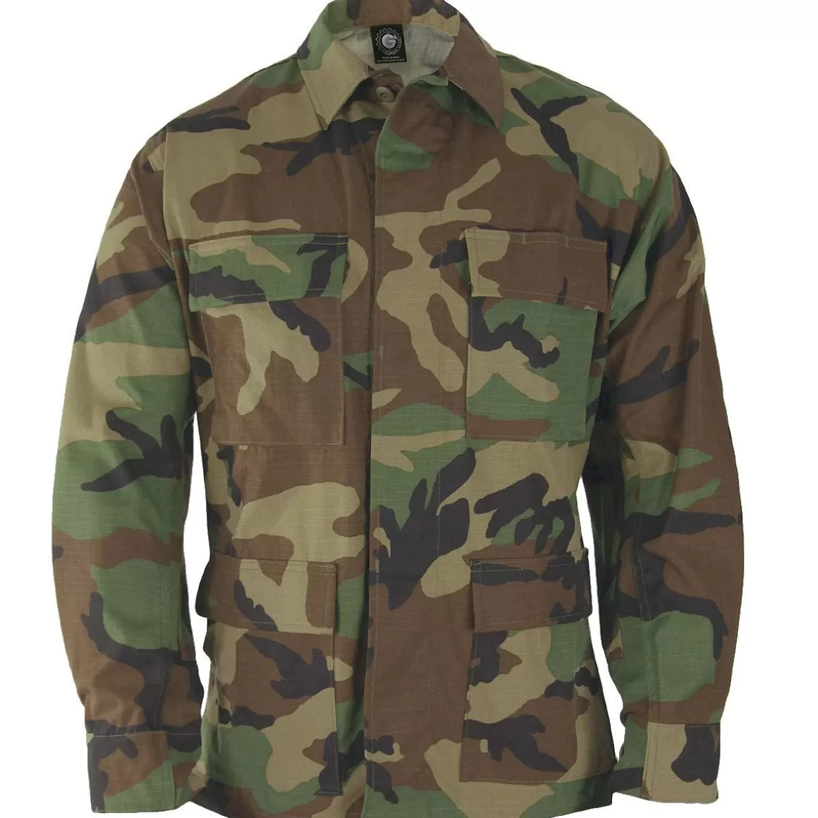 Pentagon Combat Uniforms>Propper Uniform Bdu Coat Polycotton Ripstop Woodland