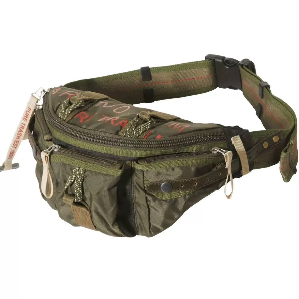 Pure Trash Waist Packs> Waist Bag Od Green