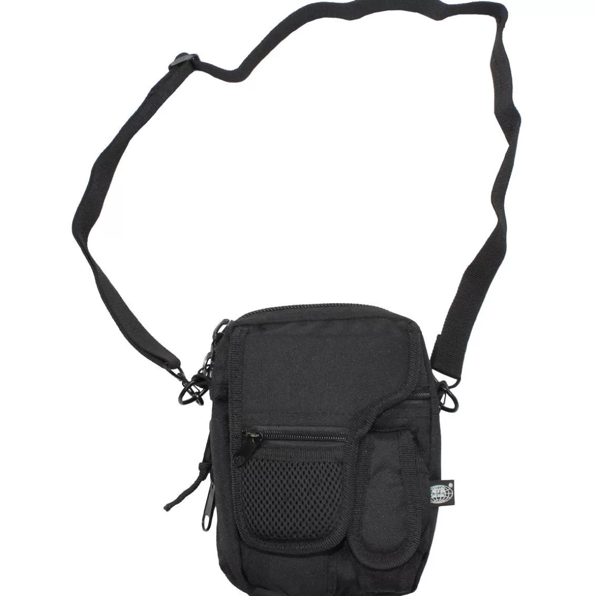 MFH Shoulder Bags>Security Shoulder Bag Black