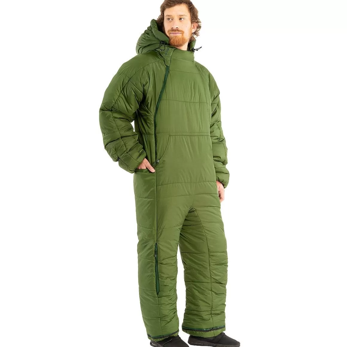 Selk'bag Clothing> Original 6G Sleeping Bag Suit Green Pasture