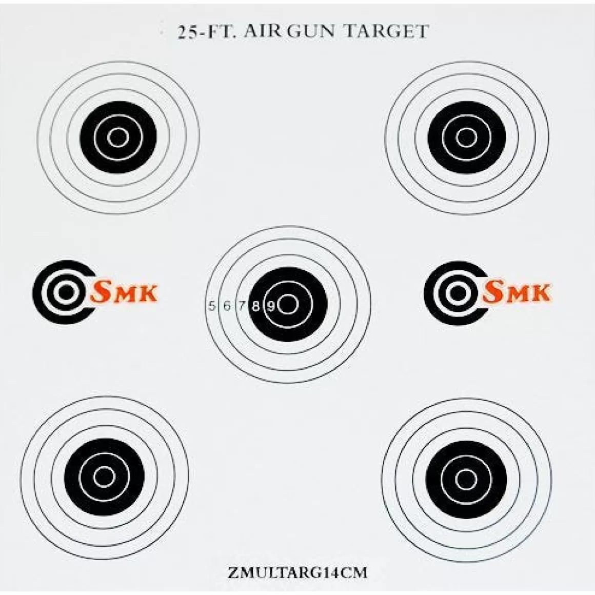 SMK Targets> 25Ft 14Cm Card Targets (100 Pack)