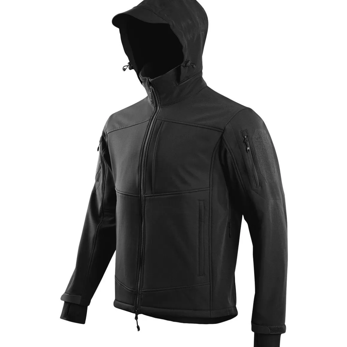 STOIRM Jackets & Coats> Tactical Softshell Jacket Black