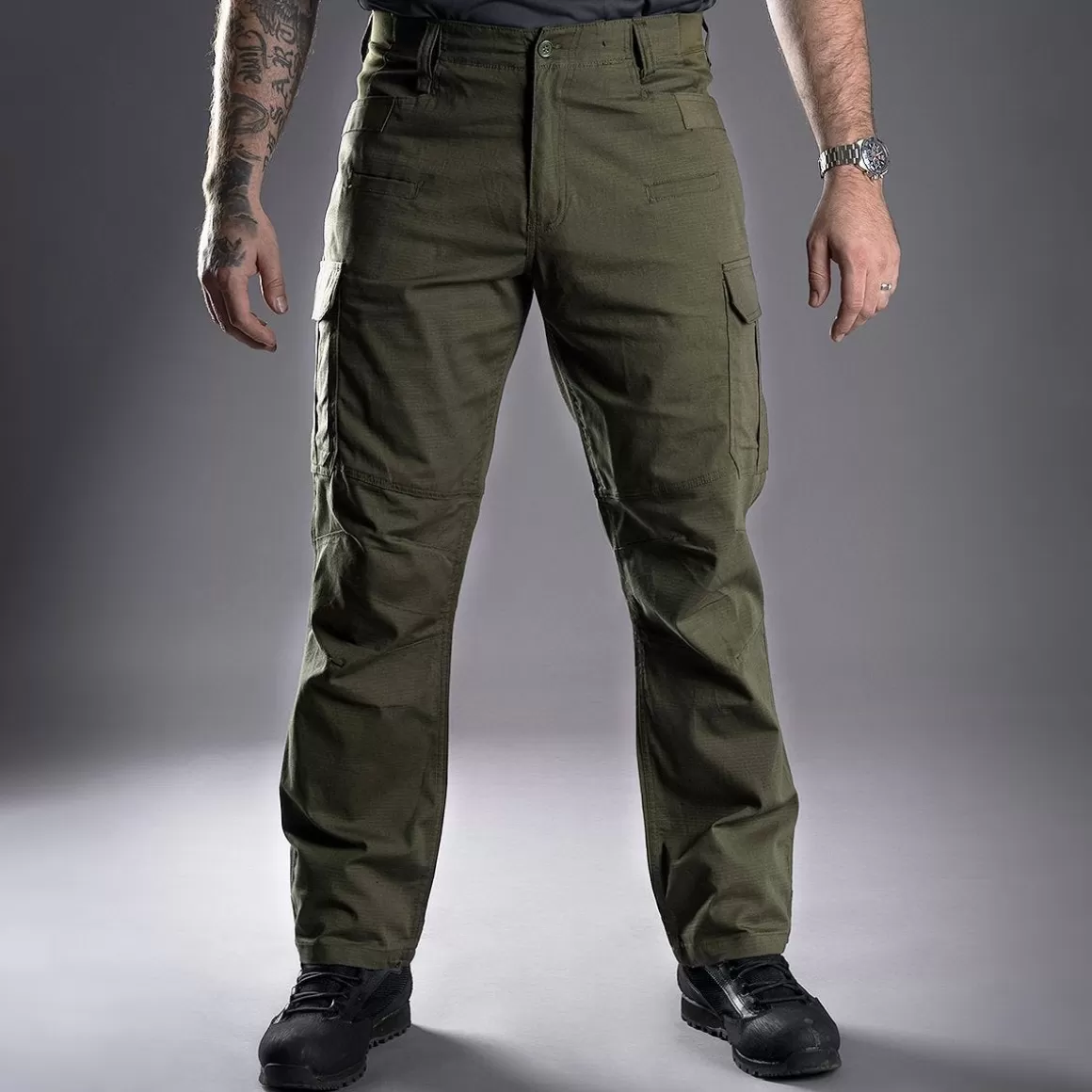 STOIRM Trousers> Tactical Trousers Olive