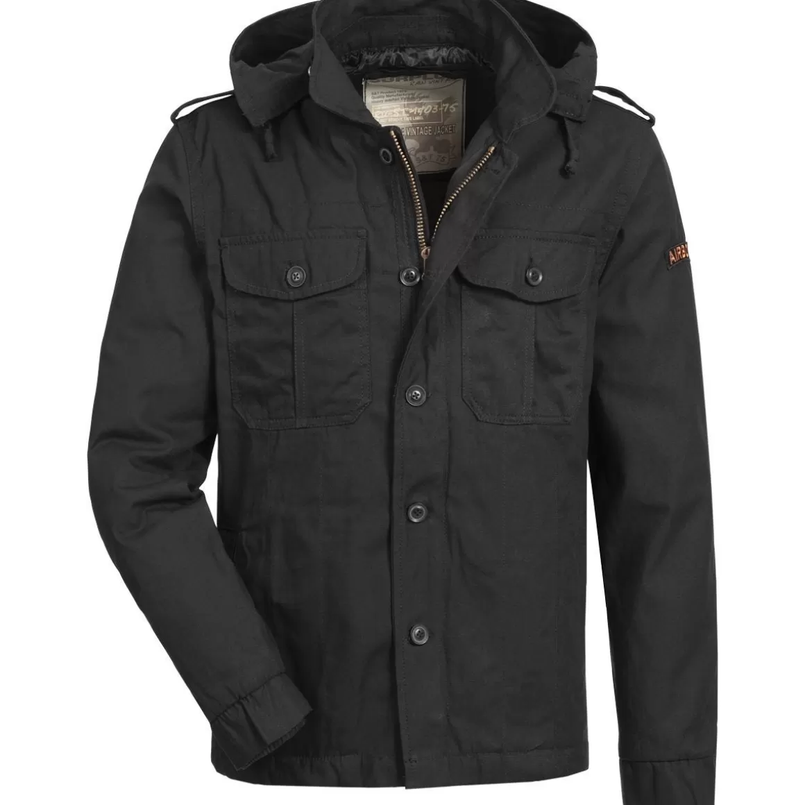 Surplus Jackets & Coats> Airborne Jacket Black