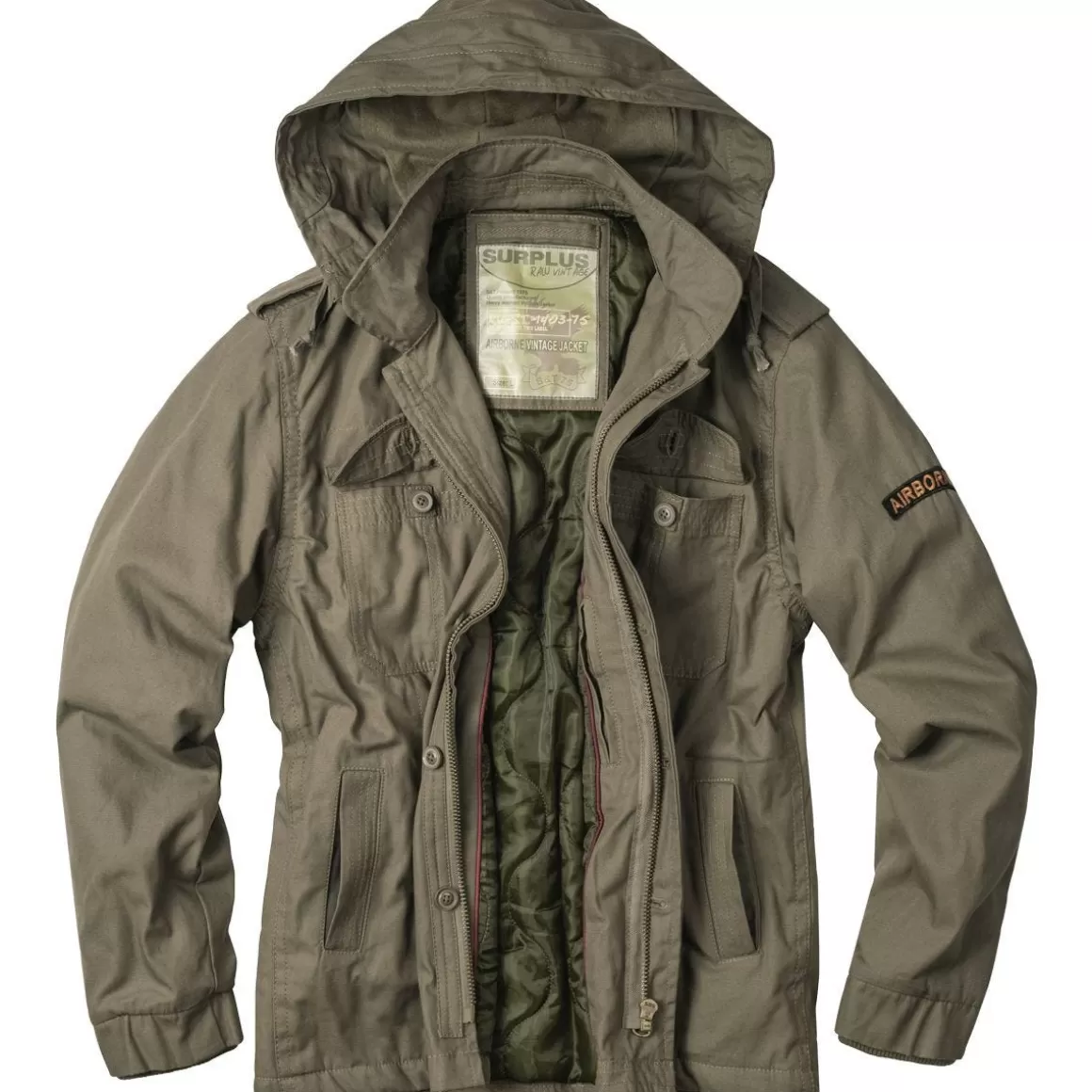 Surplus Jackets & Coats> Airborne Jacket Olive