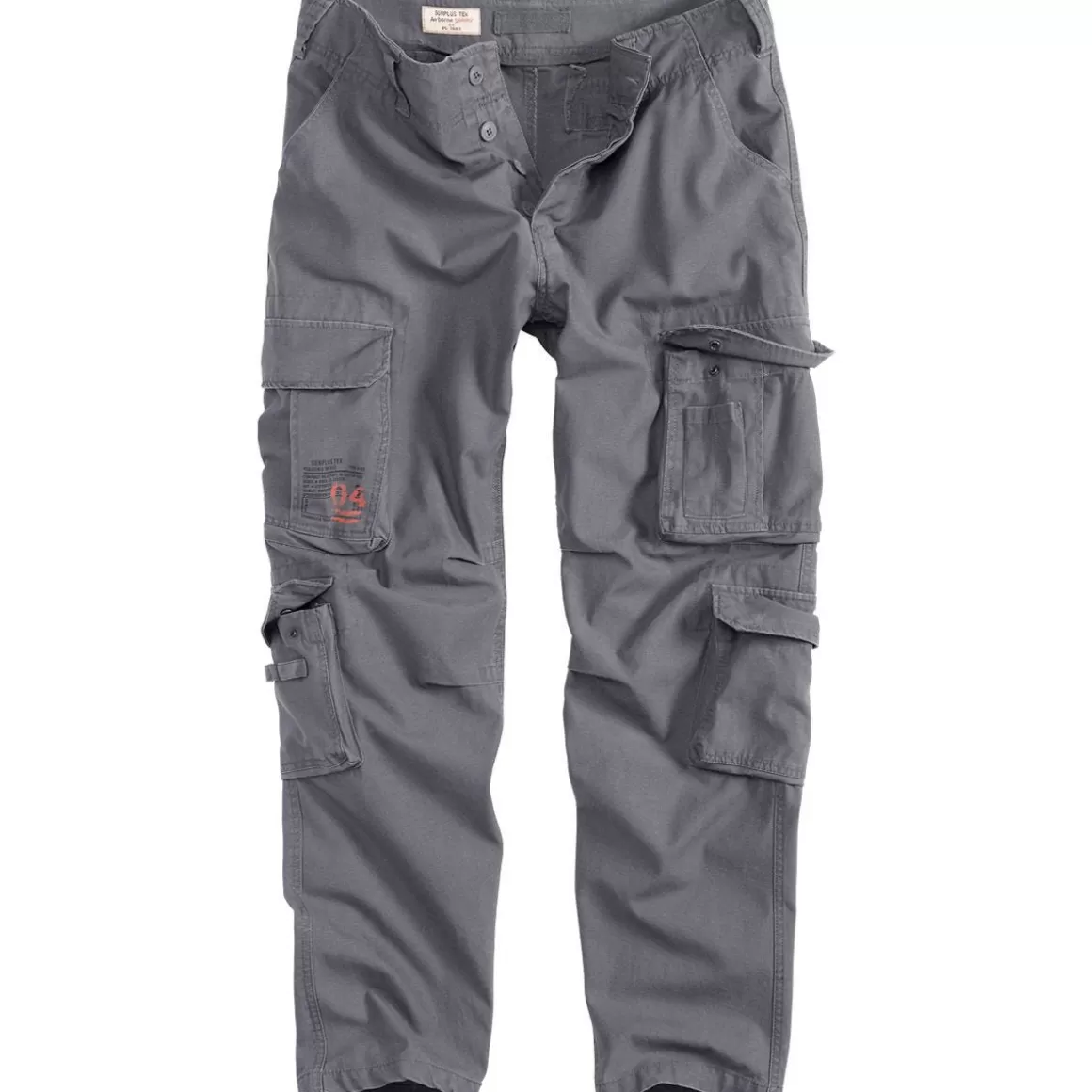 Surplus Trousers> Airborne Slimmy Trousers Anthrazit