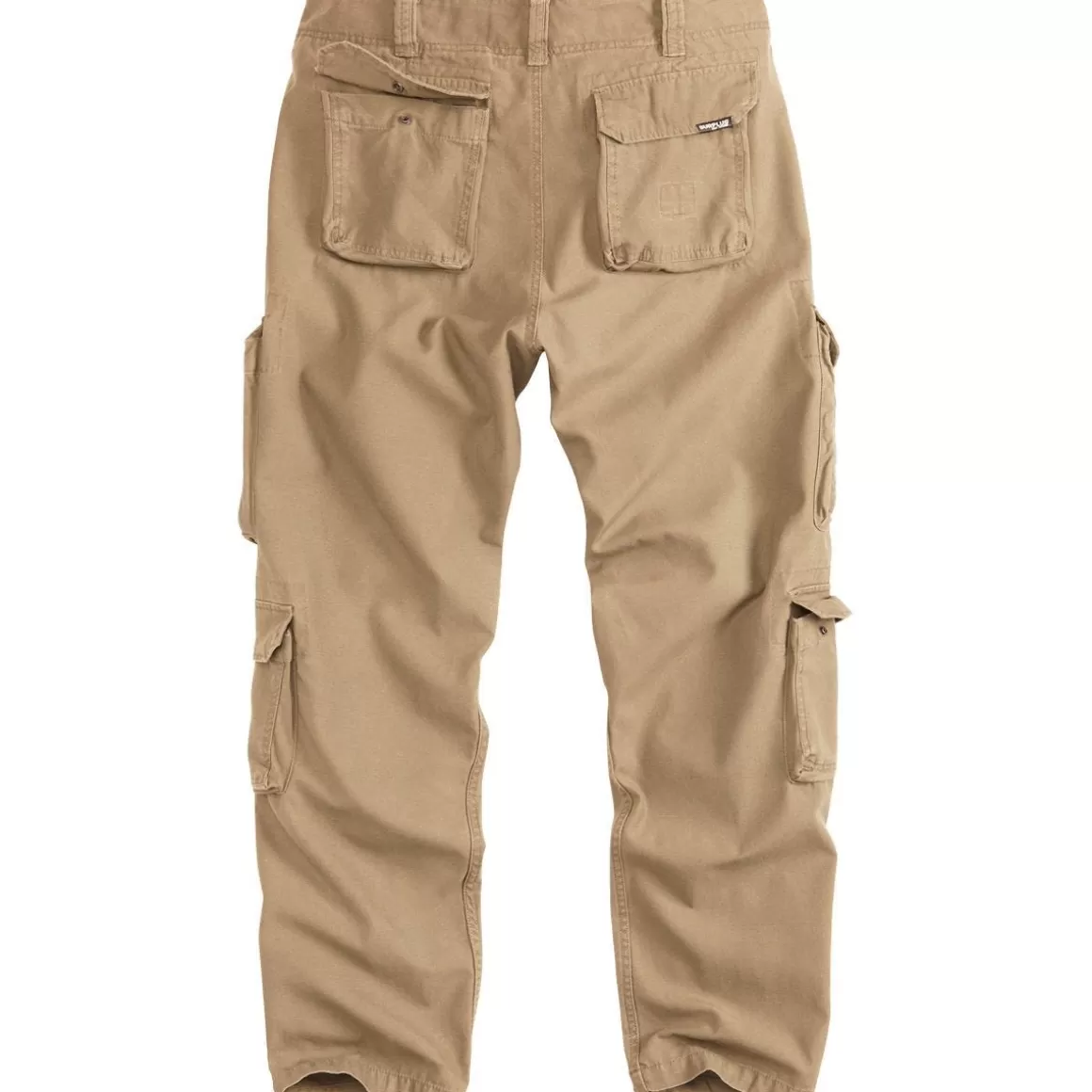 Surplus Trousers> Airborne Slimmy Trousers Beige Washed