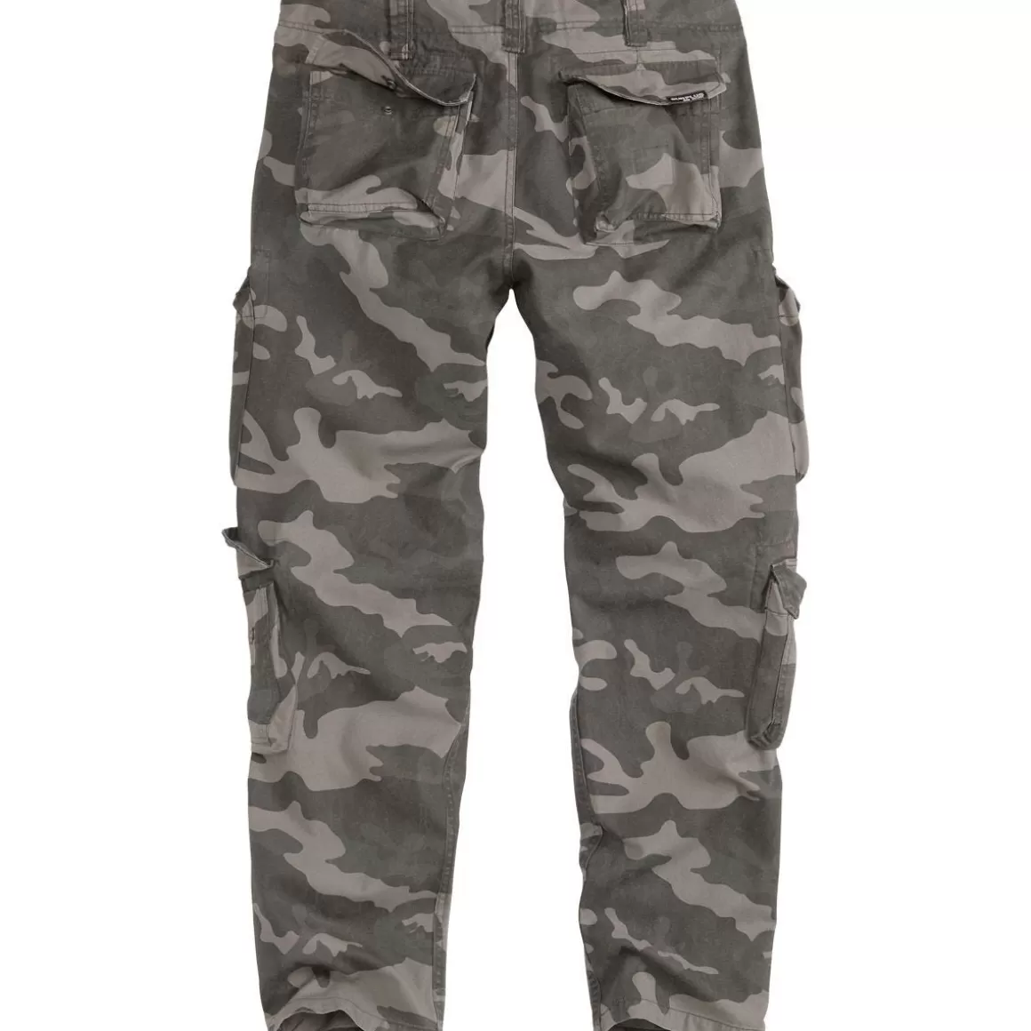 Surplus Trousers> Airborne Slimmy Trousers Black Camo