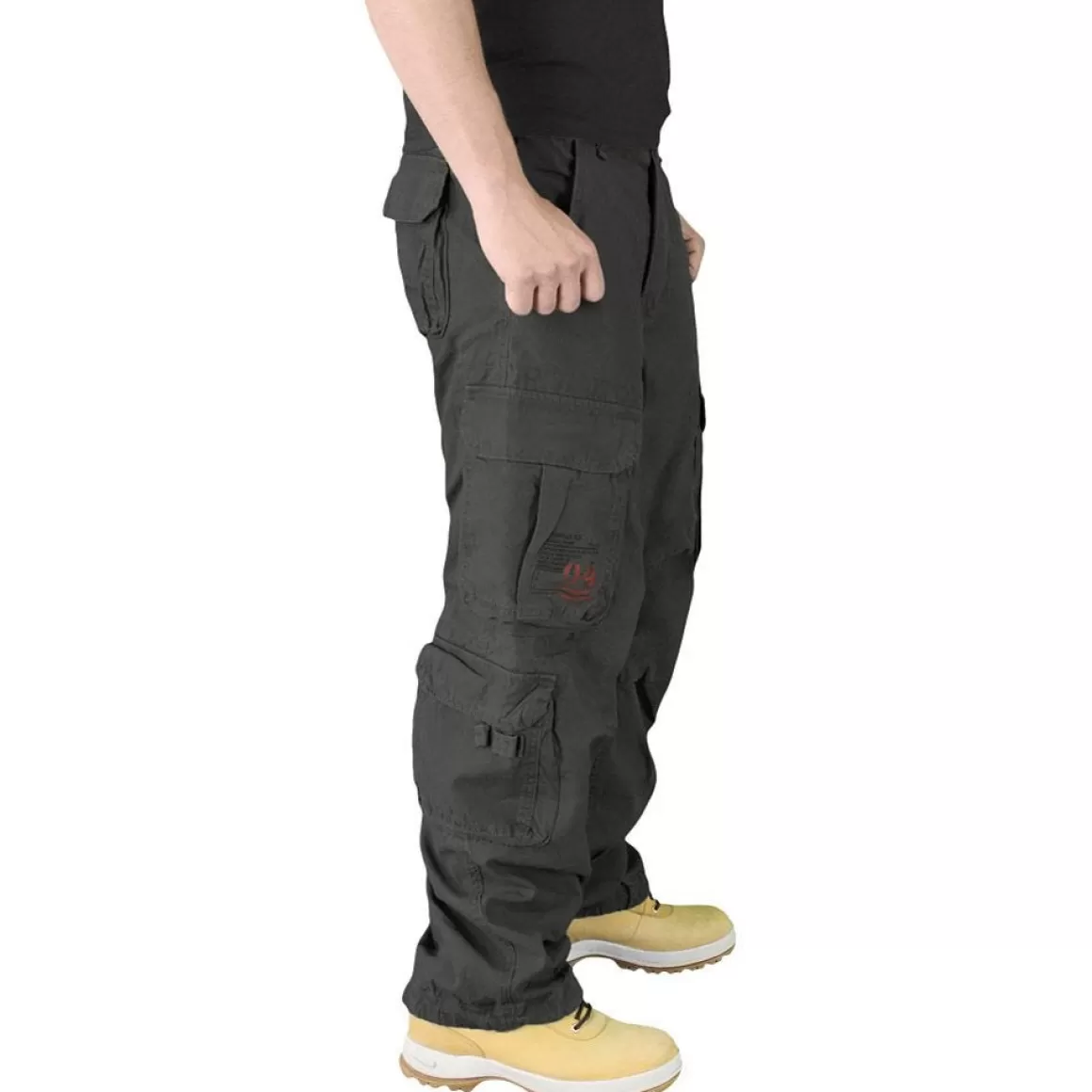 Surplus Trousers> Airborne Vintage Trousers Black