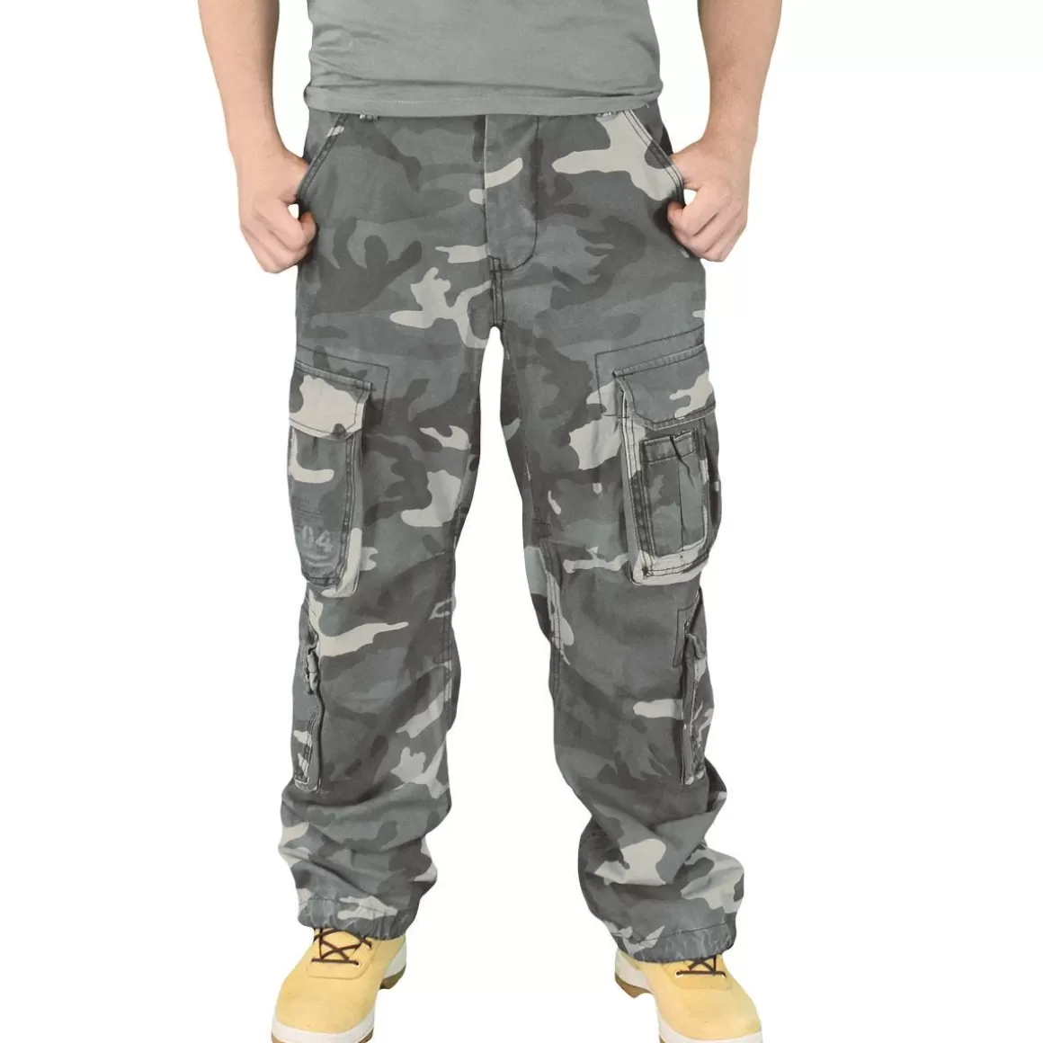 Surplus Trousers> Airborne Vintage Trousers Night Camo