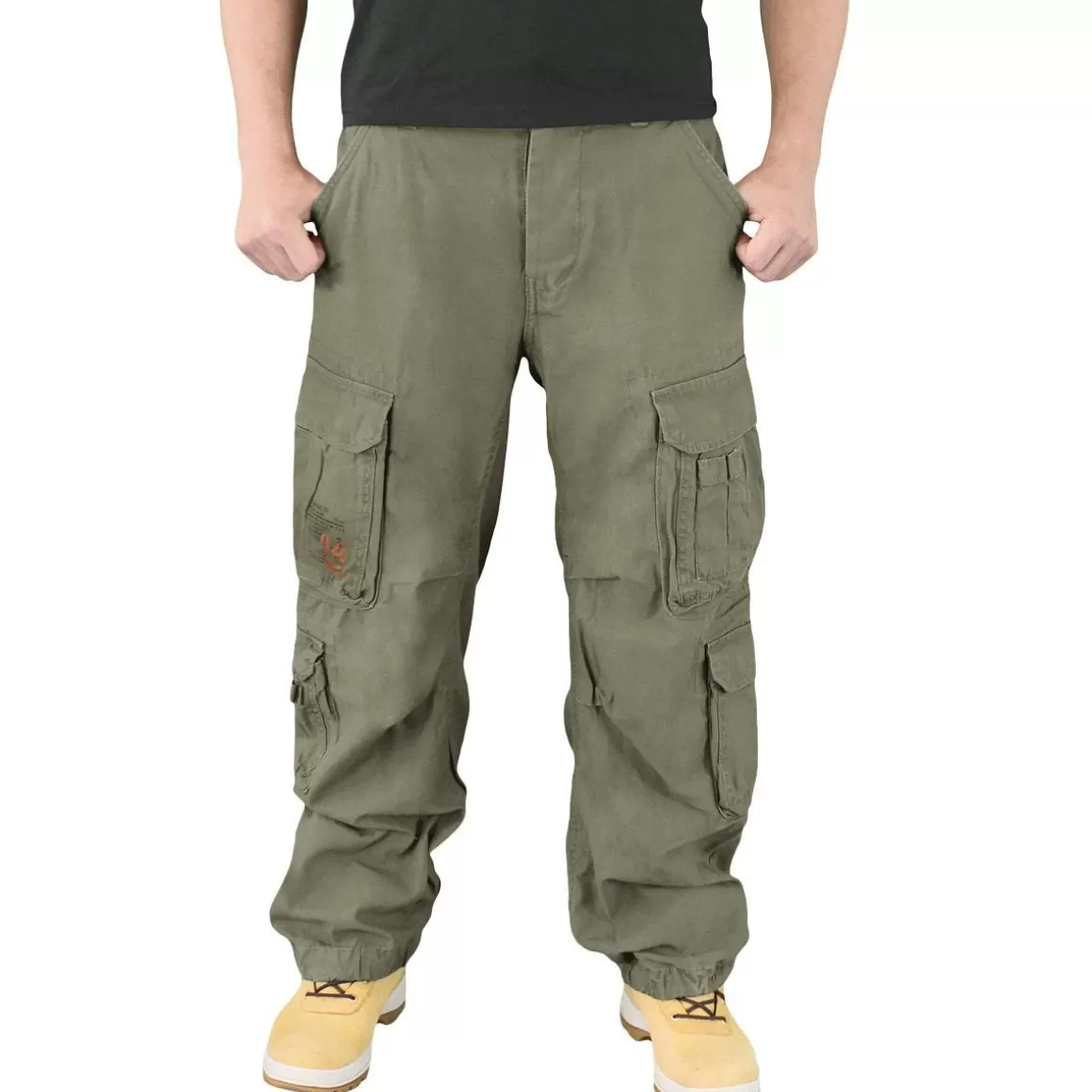 Surplus Trousers> Airborne Vintage Trousers Olive