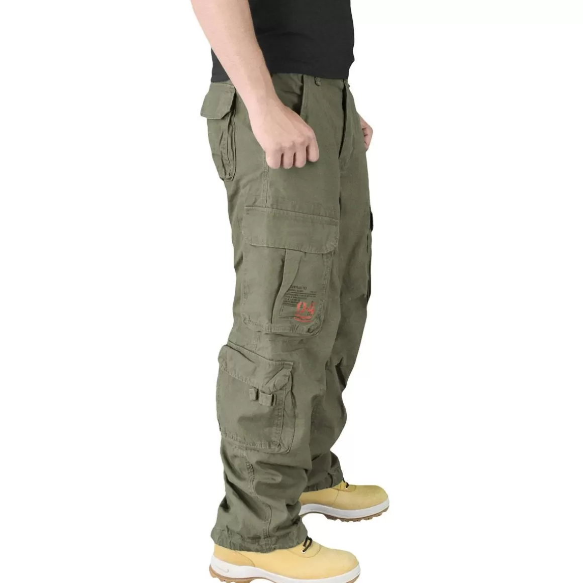 Surplus Trousers> Airborne Vintage Trousers Olive