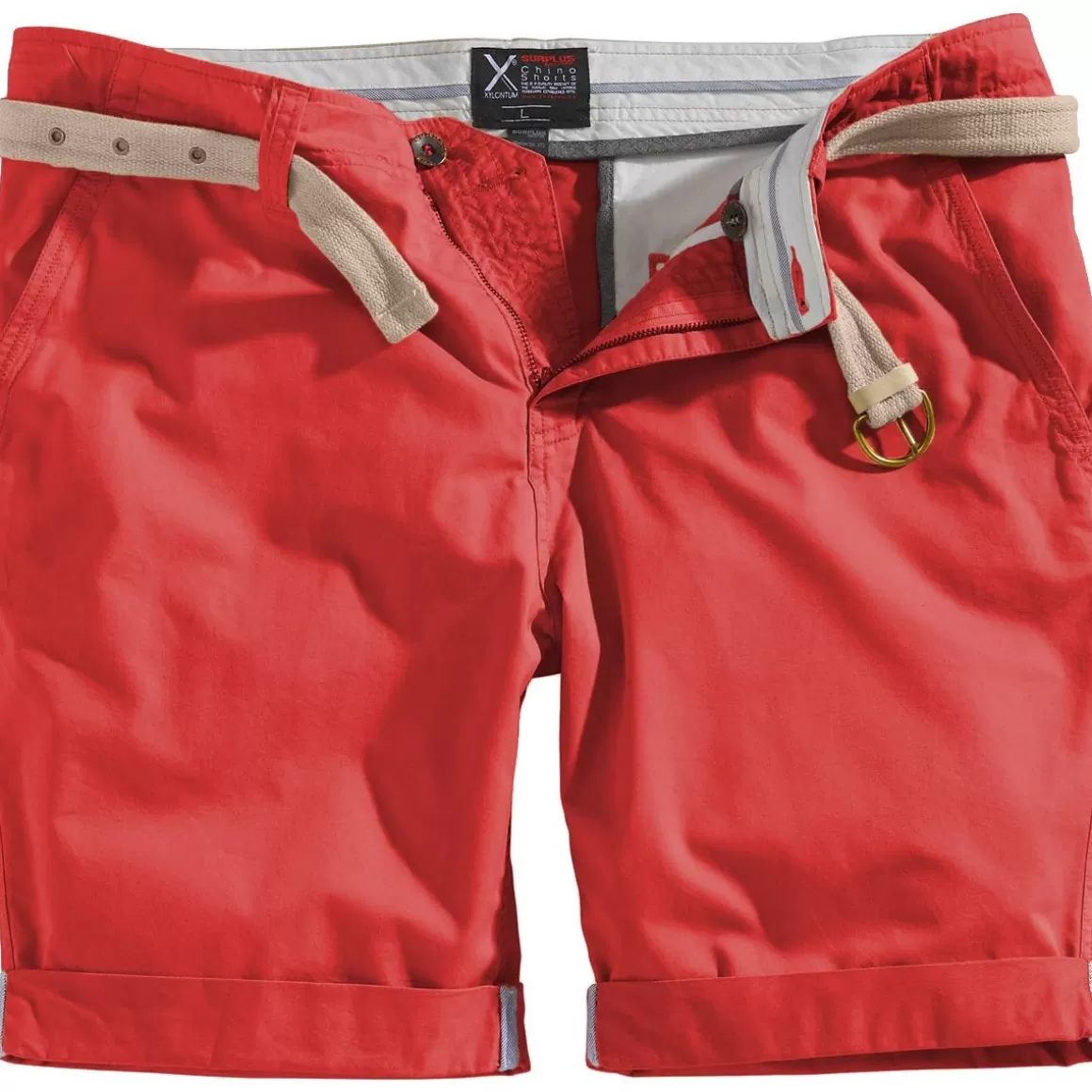 Helikon Shorts>Surplus Chino Shorts Red